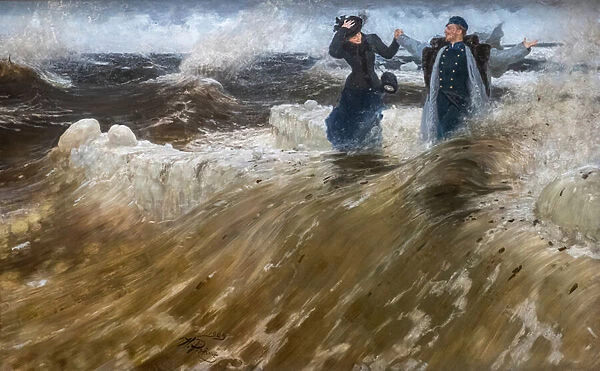 WHAT A FREEDOM! 1903 (oil on canvas)
