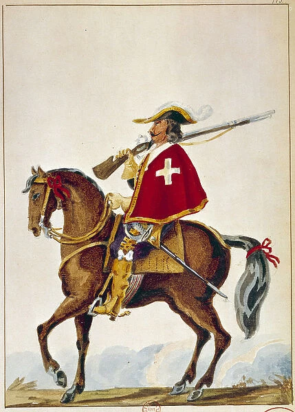 French Armee: De Valmont, musketeer of the guard of Cardinal Richelieu