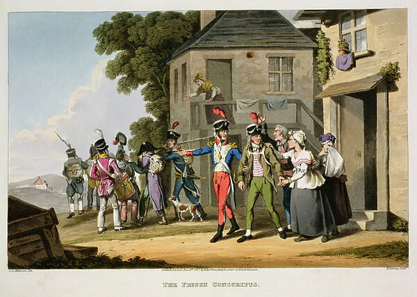 The French Conscripts, engraved by Matthew Dubourg (fl. 1813-20