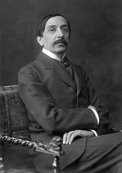 French politician and writer Maurice Barres (1912-1913), picture by Nadar