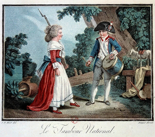 French Revolution: 'Le tambour national'