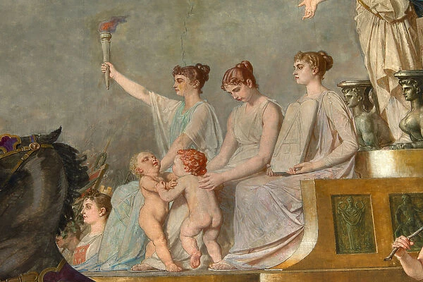 Fresco 'The Triumph of the Republique'