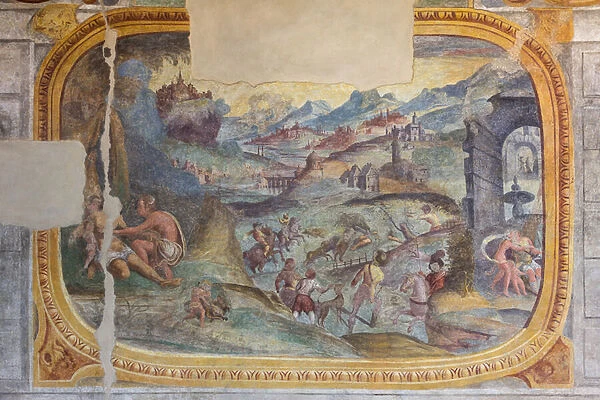 Fresco, XVI century (fresco)