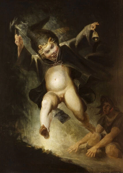 Friar Puck (oil on canvas)