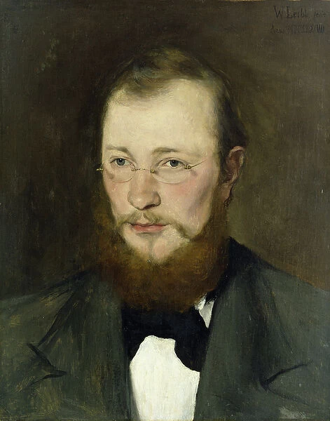 Friedrich Rauert, 1877 (tempera on canvas)
