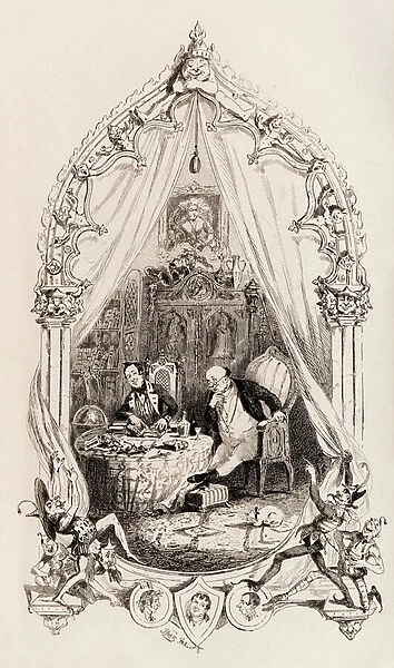 Frontispiece from The Posthumous Papers of the Pickwick Club