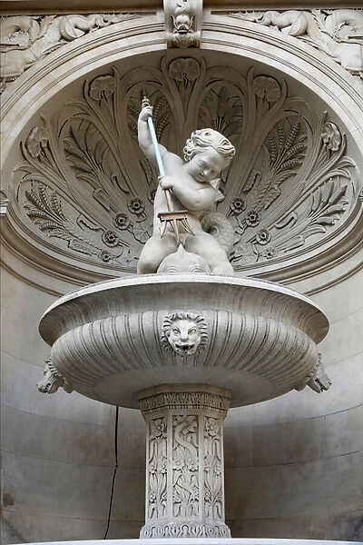 The Gaillon fountain, Paris, France (sculpture)