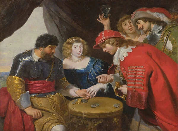 Gallant scene, or The Passions (oil on canvas)