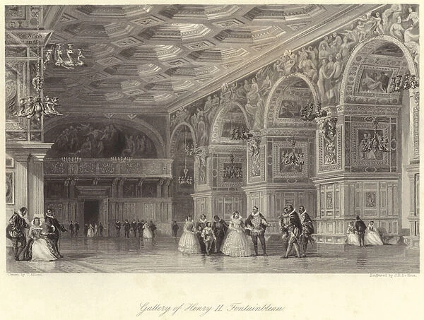 Gallery of Henry II Fontainebleau (engraving)
