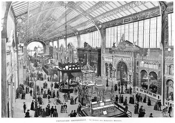 Gallery of the Various Industries, Universal Exhibition, Paris