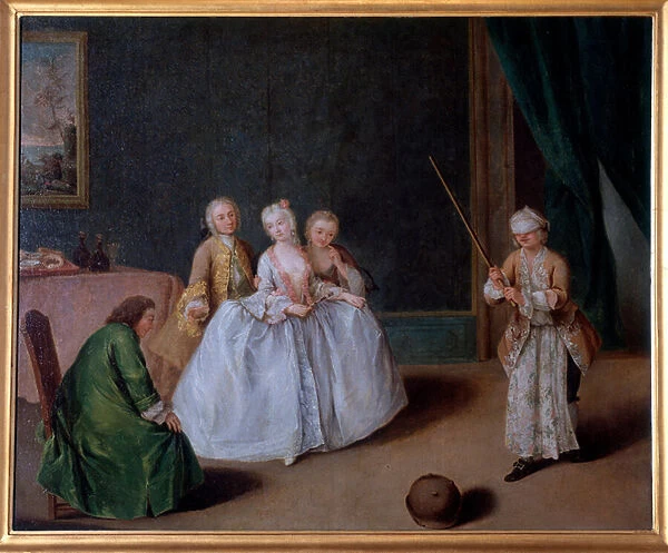 The game of the pot (Painting, c. 1760)
