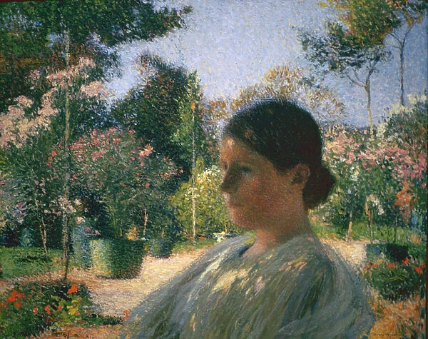 In the Garden, 1904 (oil on canvas)