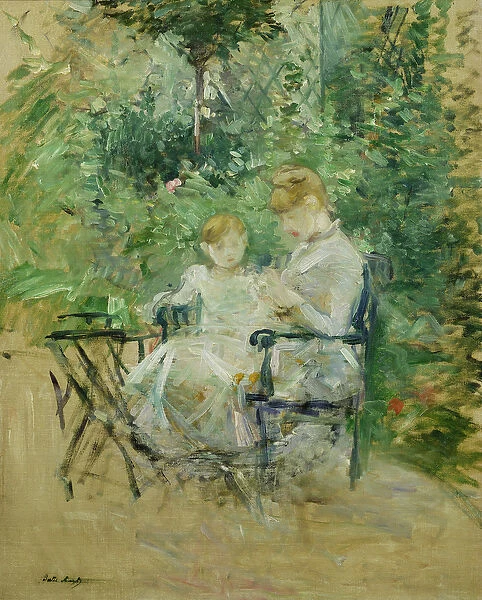 In the Garden, c. 1885 (oil on canvas)