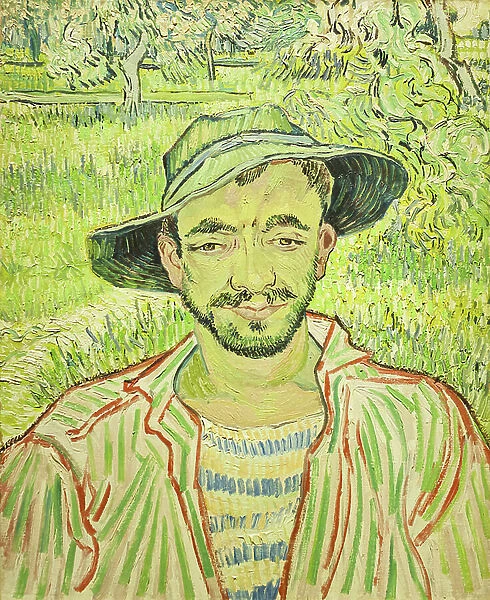 The Gardener, or Young Peasant, 1889 (oil on canvas)