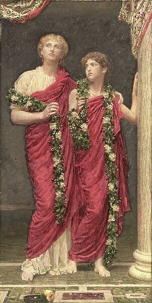 A Garland, 1887-88 (oil on canvas)