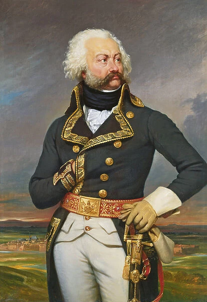 General Adam Philippe (1740-93) Count of Custine (oil on canvas)