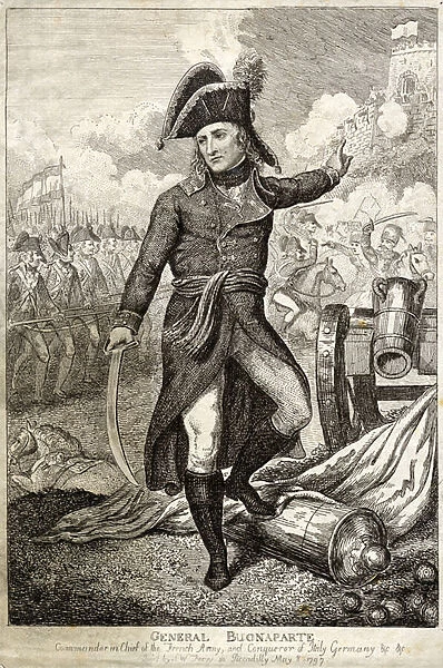 GENERAL BONAPARTE, 1797 (engraving)