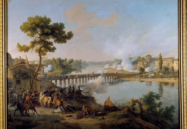 General Bonaparte gives his orders to the battle of the bridge of Lodi (10 May 1796