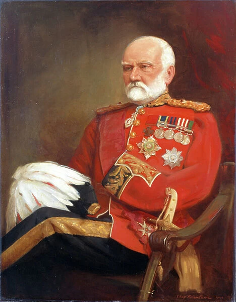 General Sir Samuel James Browne VC, GCB, KCSI, 1904 (oil on canvas)