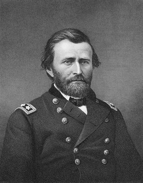General Ulysses Simpson Grant, engraved after a daguerreotype by Robert E