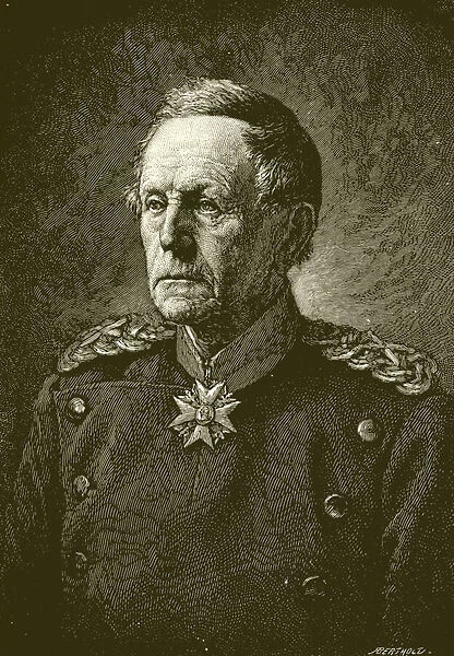 General von Moltke (engraving)