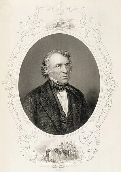 General Zachary Taylor, from The History of the United States, Vol. II