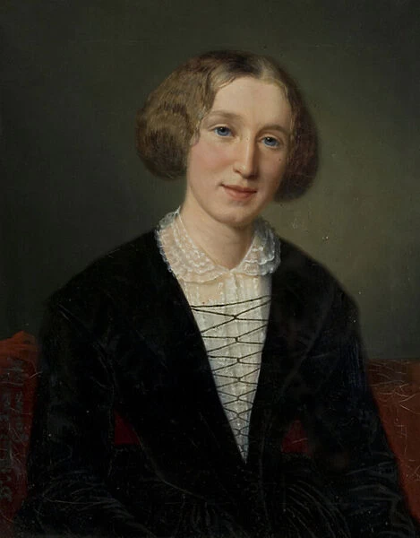 George Eliot, Mary Ann Evans, 1880-81 (oil on canvas)
