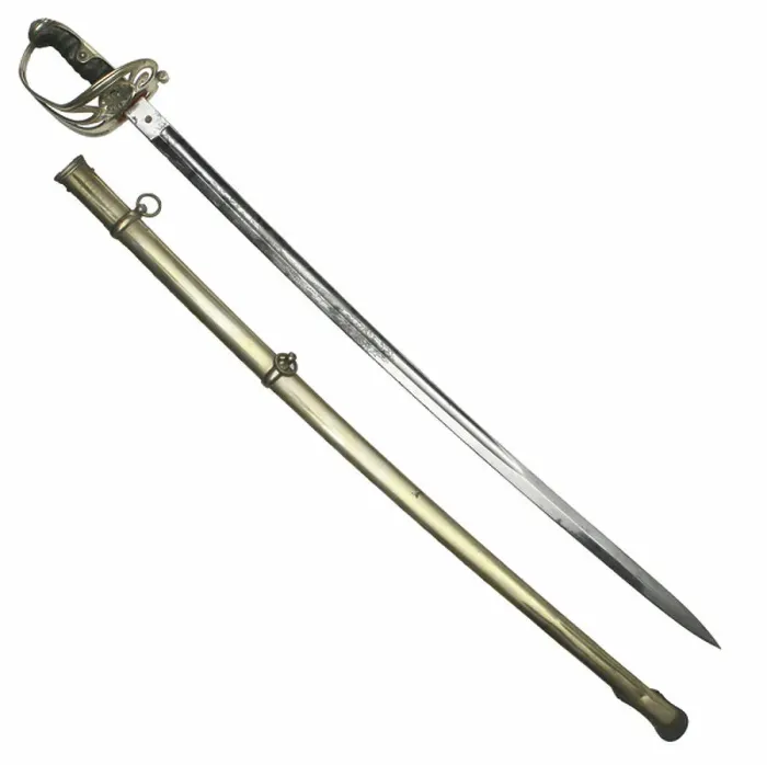 Framed Print : German Made Sword Presented to Lt. A E Getchell Framed Print : German Made Sword Presented to Lt. A E Getchell