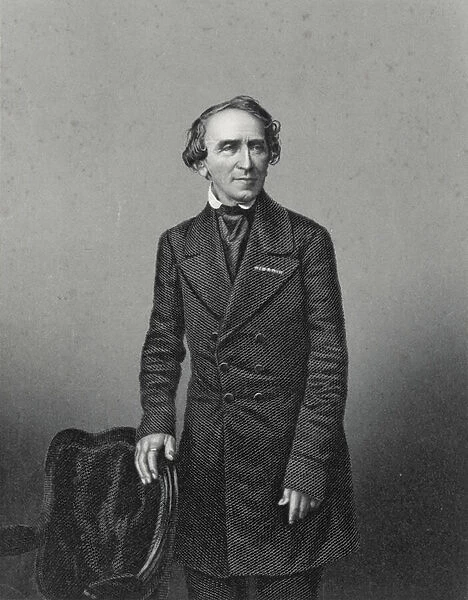Giacomo Meyerbeer (1791-1864), engraved by D. J. Pound after a photograph (litho)