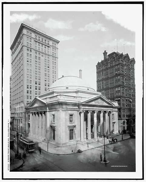 Girard Trust Building, Philadelphia, Pa, c. 1905-20 (b / w photo)