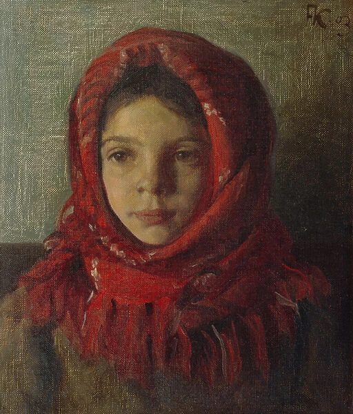 Girl with kerchief, 1903