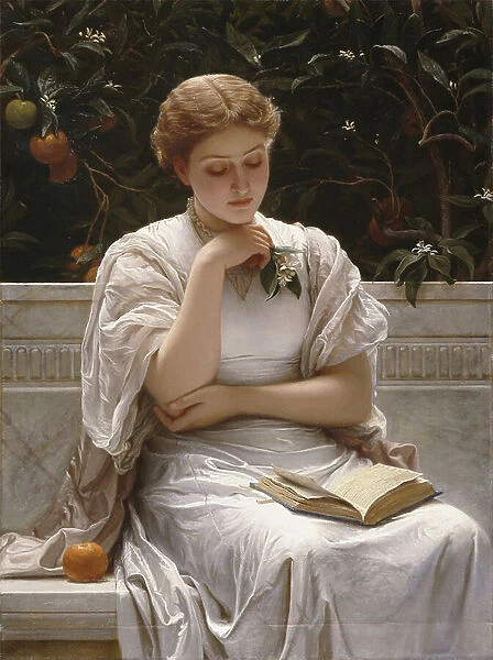 Girl Reading, 1878 (oil on canvas)