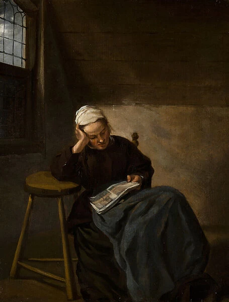 Girl Reading, c. 1660 (oil on panel)