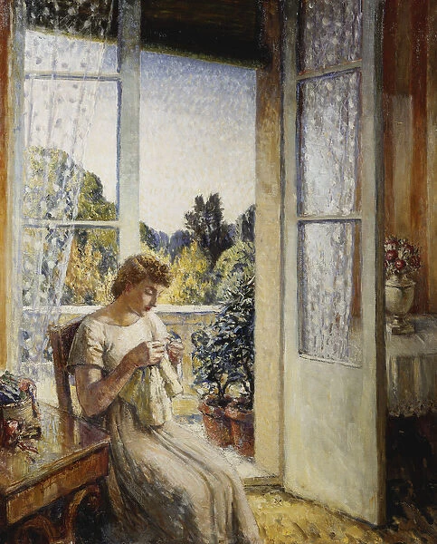 The Girl by the Window, 1940 (oil on canvas)