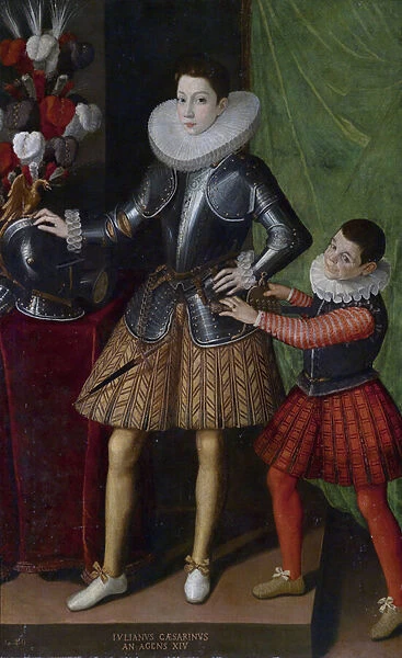 Giuliano Cesarini (iuniore) (1466-1510), age 14 ans - Peinture de Sofonisba Anguissola