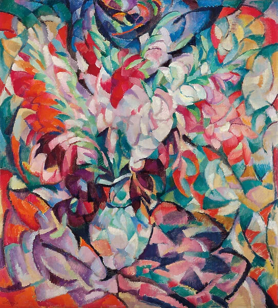Gladiolen, 1913 (oil on canvas)