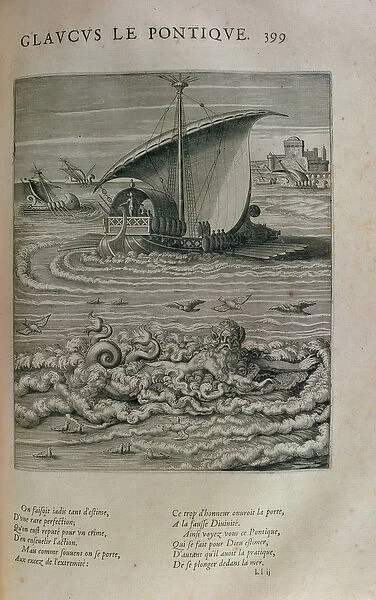 Glaucus, from Les Images ou Tableaux de Platte Peinture des Deux Philostrates