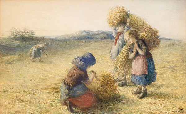 Gleaners, 1868 (w  /  c)
