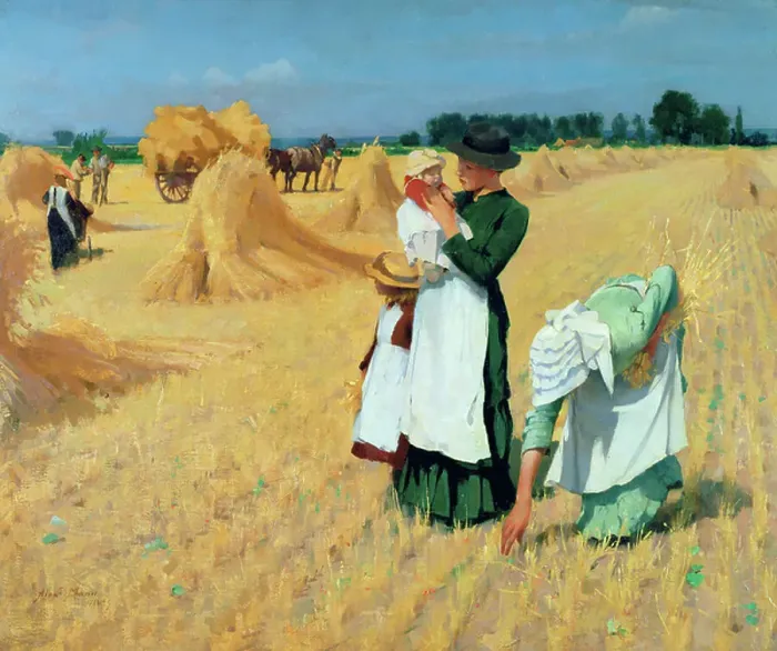 Framed Print : The Gleaners