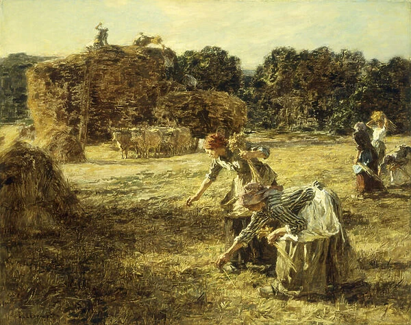 The Gleaners (oil on canvas)