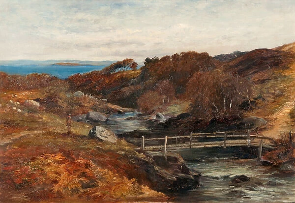 Glen Sannox, Arran, 19th century (oil on canvas)