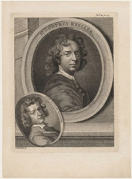 Godfrey Kneller, from Anecdotes of Painting by Horace Walpole