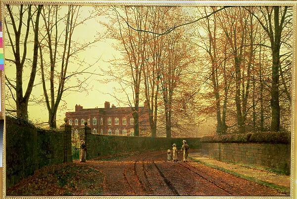 Going to Church, 1880 (oil on canvas)