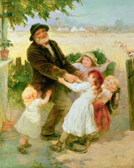 Framed Print : Going to the Fair
