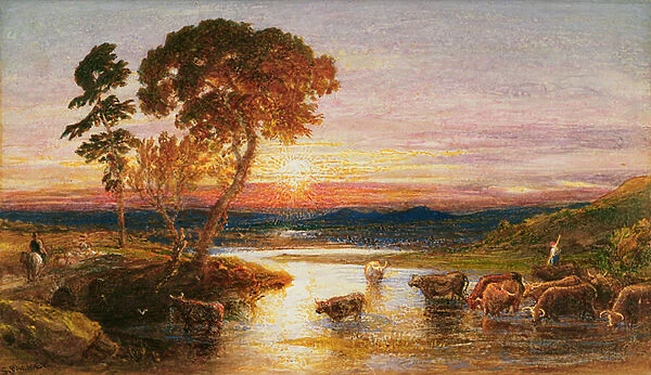 Going to the Fold, Sunset, 1879