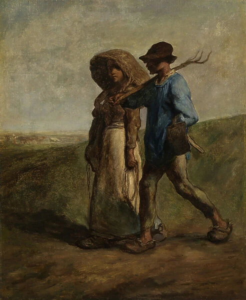 Going to Work, c. 1850-51 (oil on canvas)