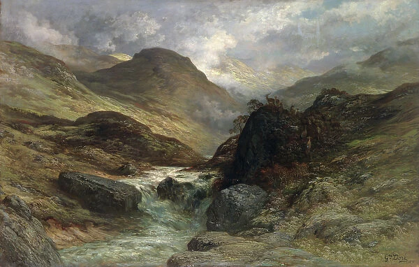 Gorge in the Mountains, 1878 (oil on canvas)