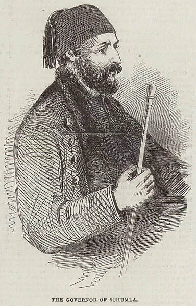 The Governor of Schumla (engraving)
