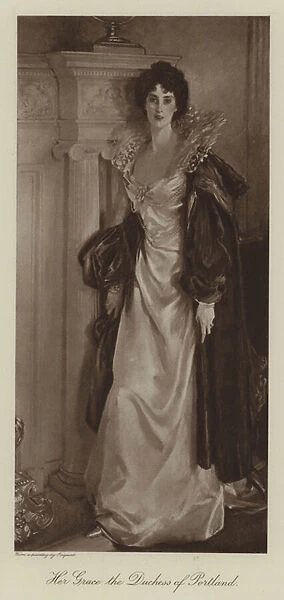 Her Grace the Duchess of Portland (litho)