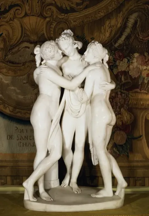 Framed Print : Three Graces (marble) Framed Print : Three Graces (marble)